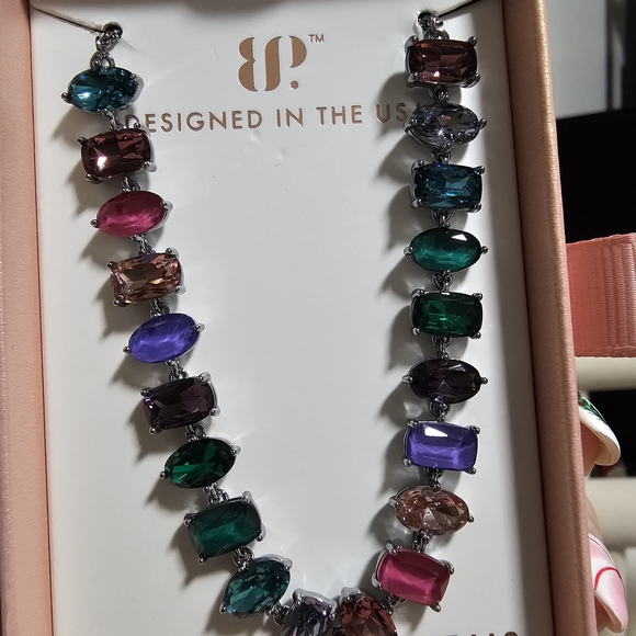 bp Jewelry - BP Vibrant Jewel-Toned Necklace